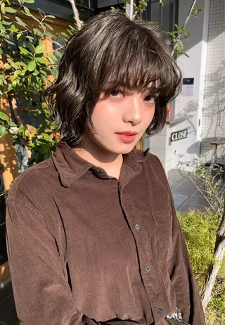 カラー 谷澤 貫太のヘアスタイル