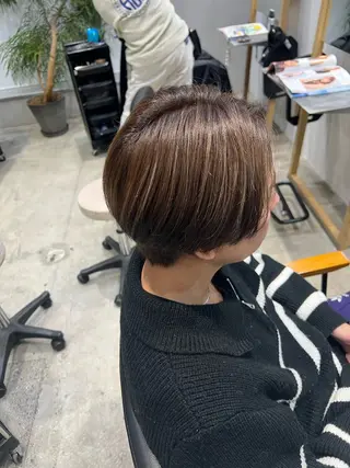 ショート メンズ 髙橋 かなこのヘアスタイル