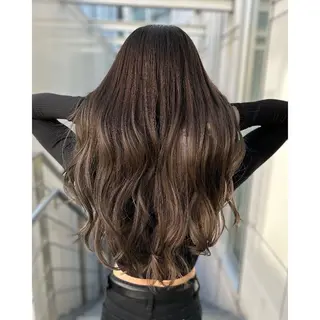 ミディアム カラー パーマ ヘアアレンジ メンズ キッズ BRAIDS💎愛子 大人ハイライト💎のヘアスタイル