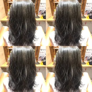 ミディアム カラー Minami. 🩵 再現性特化ヘアのヘアスタイル