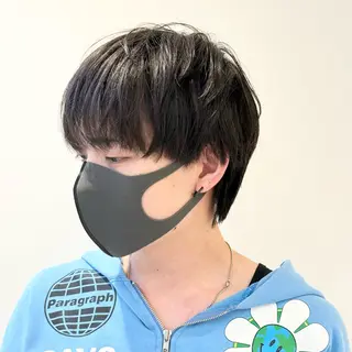 メンズ レイヤーカット/ 艶カラー🌙Rinoのヘアスタイル