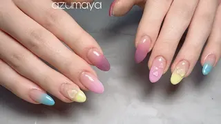 ネイル azumaya ネイリストarisaのネイルデザイン