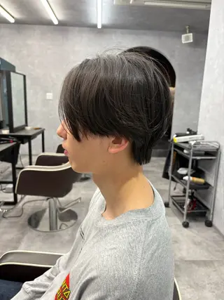 ミディアム メンズ たまプラーザ/駅近/ clan/前田 朋輝のヘアスタイル