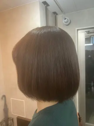 ミディアム 山田 誠也のヘアスタイル