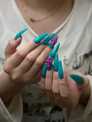 ネイル if Hair＆Nail Salon所属・IKA /海外ネイル /個性派/ワンホンのネイルデザイン