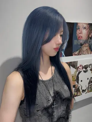 カラー 姫夏 /ハイトーン艶髪🎀のヘアスタイル