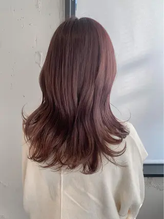 セミロング カラー ヘアアレンジ yuka .のヘアスタイル