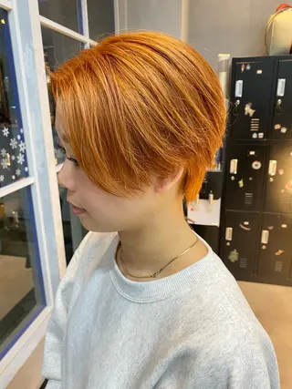ショート ✨デザインカラー✨ ✂️kouki✂️のヘアスタイル