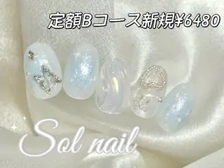 ネイル パラジェル＆フィルイン取り扱いサロンSol Nail所属・Sol Nail ミネのネイルデザイン