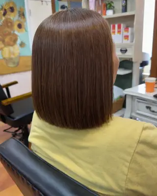 ミディアム 髪質改善Franc vertbeautyのヘアスタイル