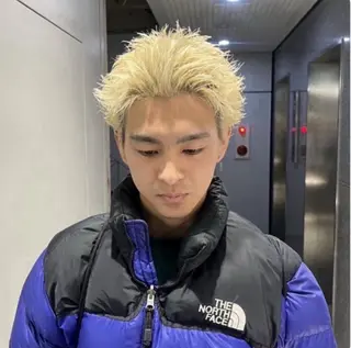 ショート カラー パーマ メンズ 🔥メンズ 特化🔥菊水皐暉🔥のヘアスタイル