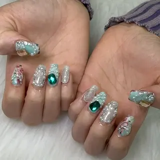 ネイル 黒川 実祐のネイルデザイン