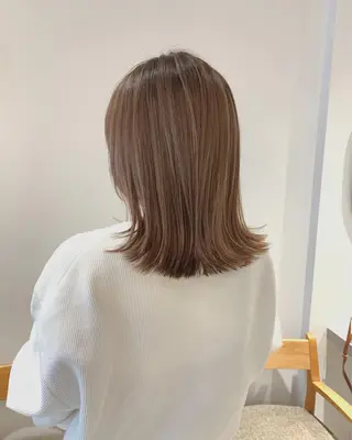 ミディアム カラー ✨メンズ/パーマ/ 三宅 昌太✨のヘアスタイル