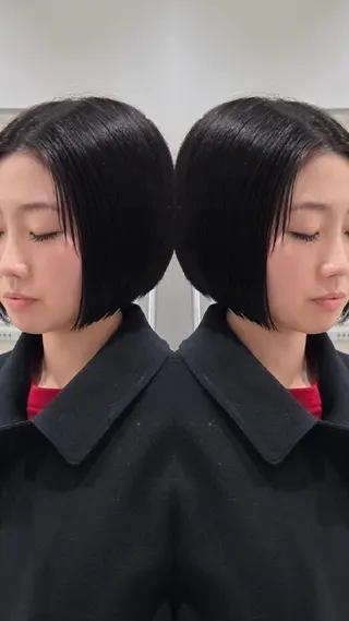 ショート ill 天神大名所属・YOKUTO 透明感カラーボブ特化のヘアスタイル