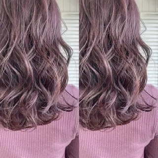 ロング カラー Snaly カラー特化ページのヘアスタイル