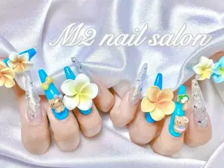 ネイル 長さだし専門店 M2　rikaのネイルデザイン