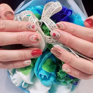 ネイル 奥園 良恵のネイルデザイン