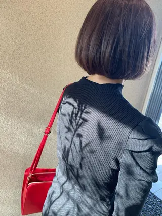 ショート カラー 佐々木 麻純のヘアスタイル