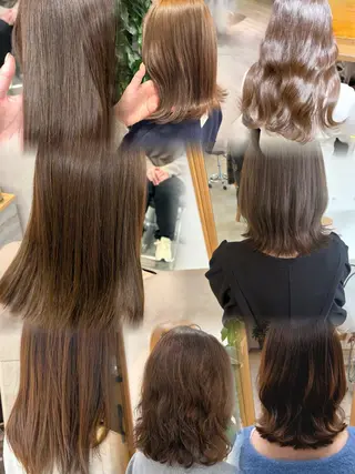 ミディアム あらい みゆのヘアスタイル
