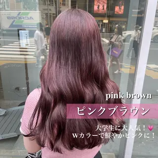 カラー 🥀艶髪/似合わせ 暖色/まな🥀のヘアスタイル