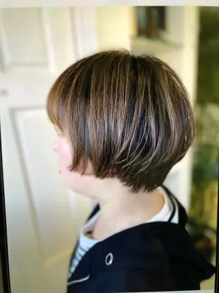 ショート Atelier JD PARIS所属・🤍高山 ほなみ🤍のヘアスタイル