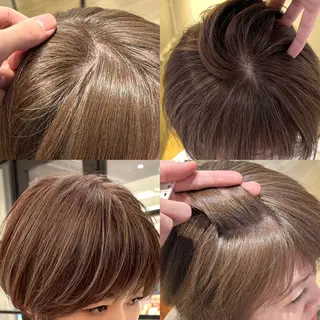 ショート カラー Defi梅田 岡 宗杜のヘアスタイル