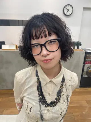 パーマ suzu 🤍 【 grace 】のヘアスタイル