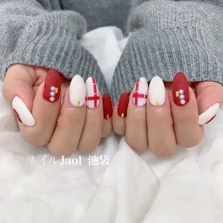 ミディアム nail jaol池袋店所属・ネイルJaol 池袋のネイルデザイン