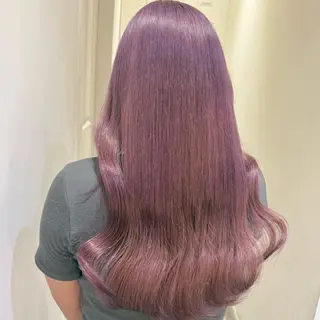 ロング 🥀暖色/エクステ/ ヘアメ/横浜/かなこのヘアスタイル