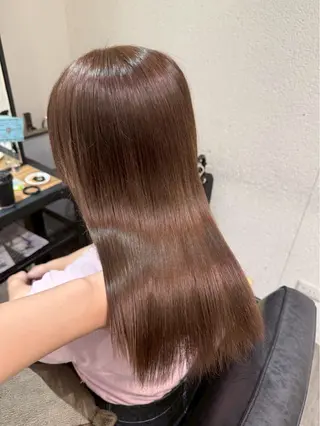 セミロング cocotte みづき/艶カラー🫧のヘアスタイル