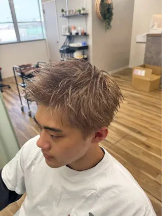メンズ 古谷 礼穏のヘアスタイル