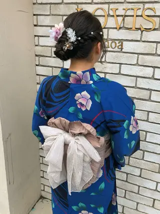 ヘアアレンジ 🖤みらい🖤縮毛/ ブリーチモデル募集のヘアスタイル