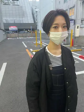 ショート さの あやねのヘアスタイル