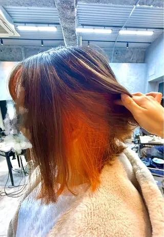 カラー Nene 🪽🤍推しカラーのヘアスタイル