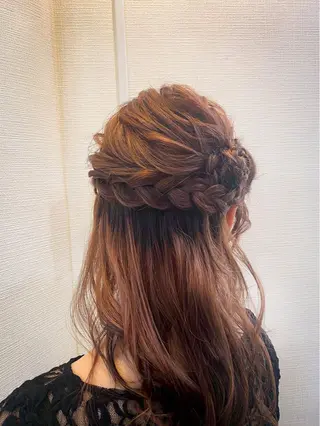 ヘアアレンジ iLuce所属・hair make もりした　ゆうのヘアスタイル