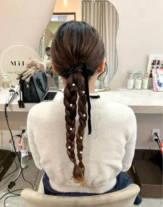 ヘアアレンジ Mila Makiのヘアスタイル