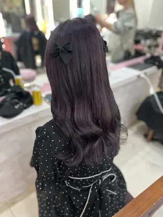 ロング ハルナ モデル募集中のヘアスタイル