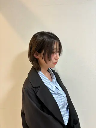 ショート 札幌パーマ 髪質改善/後藤海音のヘアスタイル