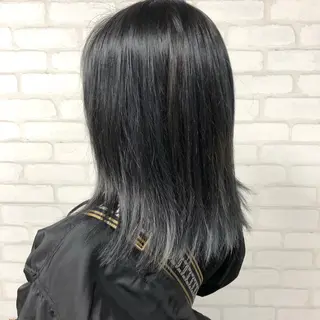 ミディアム 梅田茶屋町 Yutaのヘアスタイル