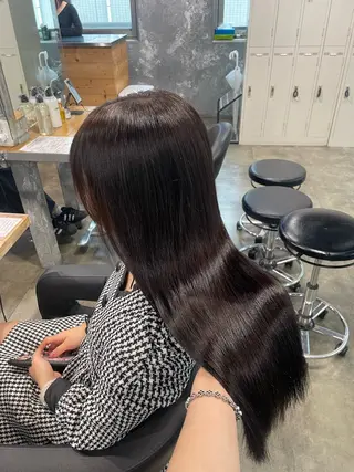 カラー 🤍ベージュ/透明感 韓国ヘア/まりん🤍のヘアスタイル