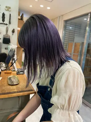 ミディアム カラー ヘアアレンジ Elilume所属・瀧澤 美月のヘアスタイル