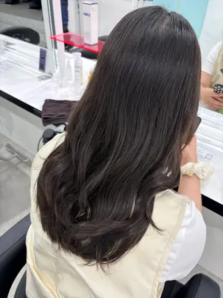 ロング 韓国風艶カラー🪽 yuuna🪽🍨のヘアスタイル