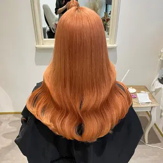 ロング カラー MOE🐈‍⬛🎀 エクステ/ワンホンのヘアスタイル