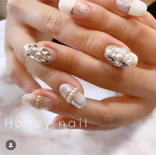 ネイル フィルイン専門 Honey nailのネイルデザイン