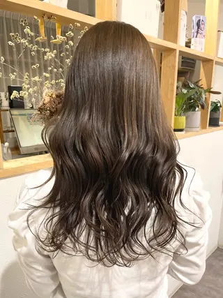 セミロング merc.🐰澤田 凜のヘアスタイル