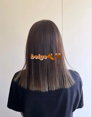 ミディアム カラー カシェリタヘア🫧 KOKORO  💞のヘアスタイル