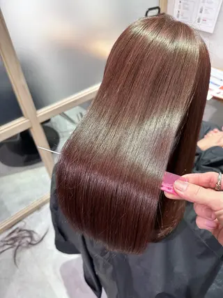 セミロング ✨シルクストレート✨ 美髪髪質改善Yukiのヘアスタイル