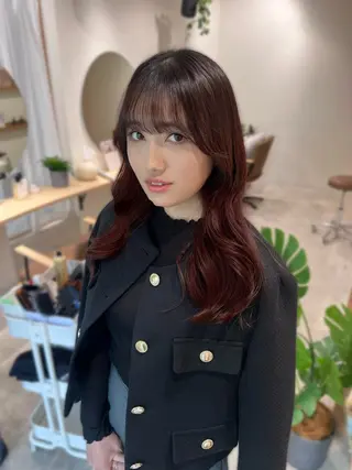 セミロング Day .1のヘアスタイル