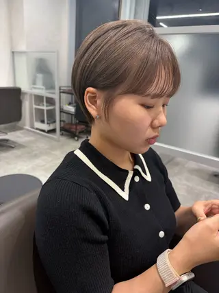 ショート キートス西梅田⭐️ こうきのヘアスタイル