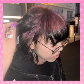 メンズ Miju💖派手髪/ ティンセル/エクステのヘアスタイル